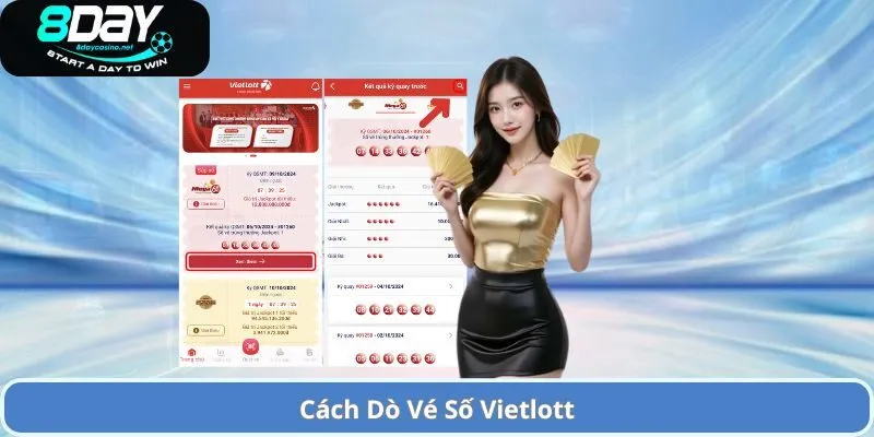 cách dò vé số Vietlott